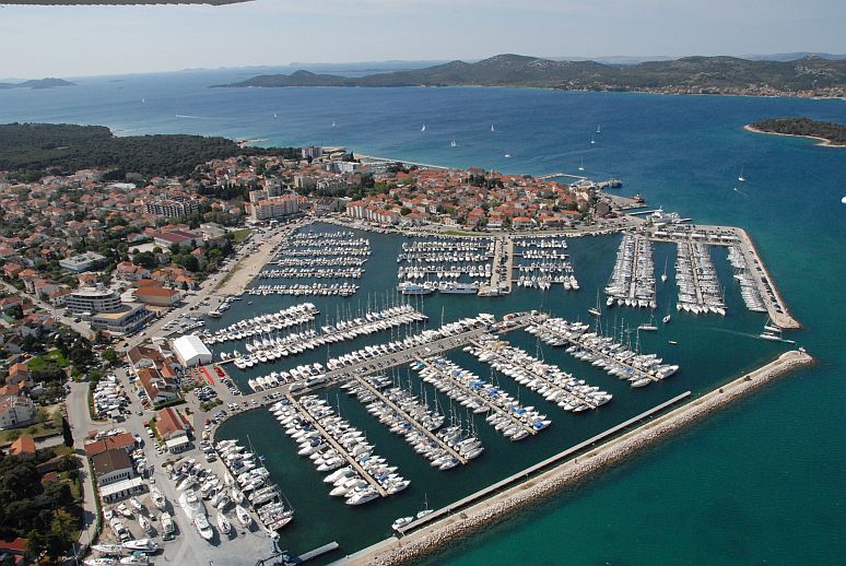 Marina Kornati, the unofficial yachting centre of Northern Dalmacia.